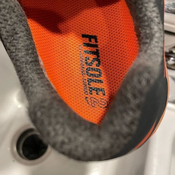 VERY RARE NEW Nike Air Max 2012 Anthracite Black Orange Men’s 6 Womens 7.5 US - Picture 15 of 16